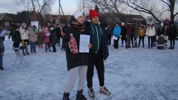 В Шацьку відбулися змагання на ковзанах (фото)