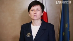 Генконсул Польщі в Луцьку знялася у відеоролику на підтримку поліцейських