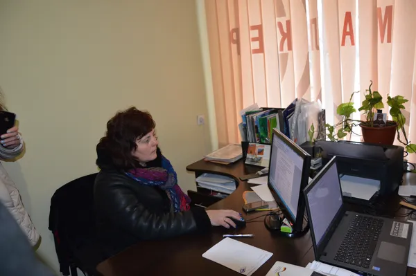 в офісі АОСББ « Лучани»