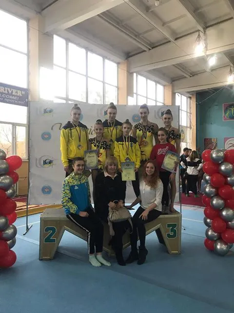 Волинські акробатки вибороли нагороди на чемпіонаті України (фото)