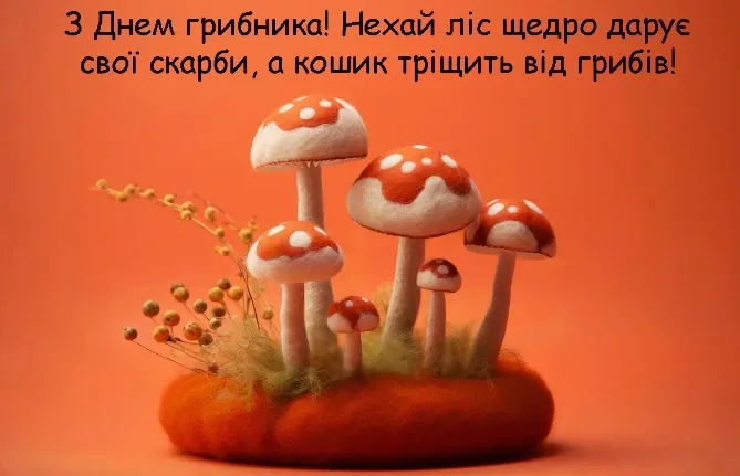 3 жовтня – День грибника: найкращі листівки та теплі привітання