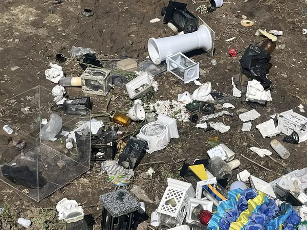 Шокуючий Великдень у Луцькому районі: жінка осквернила Алею Слави (фото)