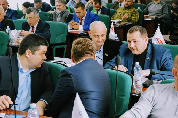 ...Олександр Козлюк вирішив розповісти колегам анекдот...