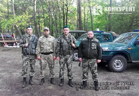 Як волинські поліцейські охороняють державний кордон