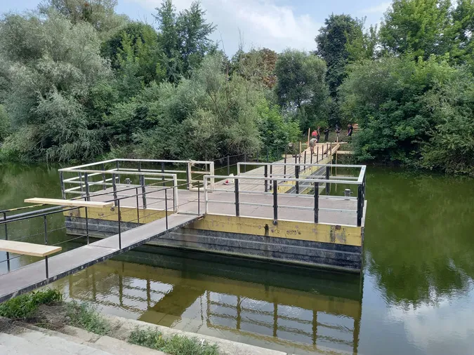До Бандерштату у Луцьку збудували міст через Стир: де він знаходиться
