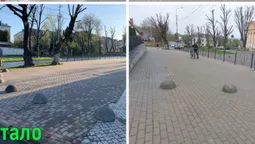 У Луцьку на двох локаціях з'явилися обмежувачі руху (фото)