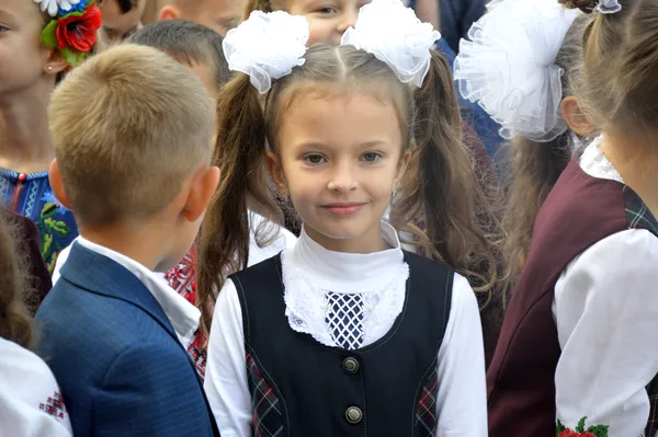 Як у луцькій школі № 1 зустріли першокласників (фото)