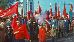Як у Луцьку святкували 1 травня у радянські часи (фото)