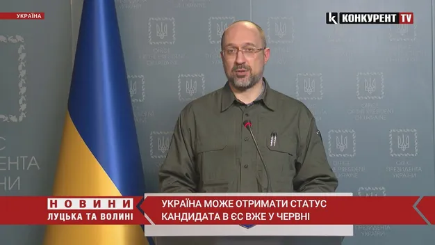 Кабмін очікує надання Україні статусу кандидата на вступ в ЄС у червні (відео)