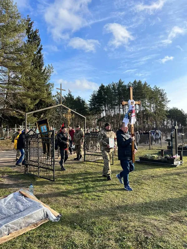 На Волині прощались із захисником Олександром Квачем