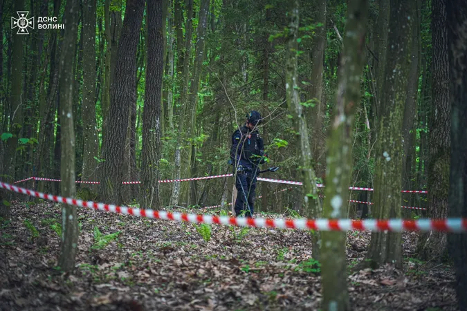 На Волині сапери розміновують заповідне урочище (фото)