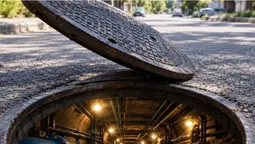 У місті на Волині серед асфальту з'явились вікна у підземний світ (фото)