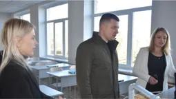 Тарас Шкітер відвідав заклади освіти у Володимирському районі (фото)
