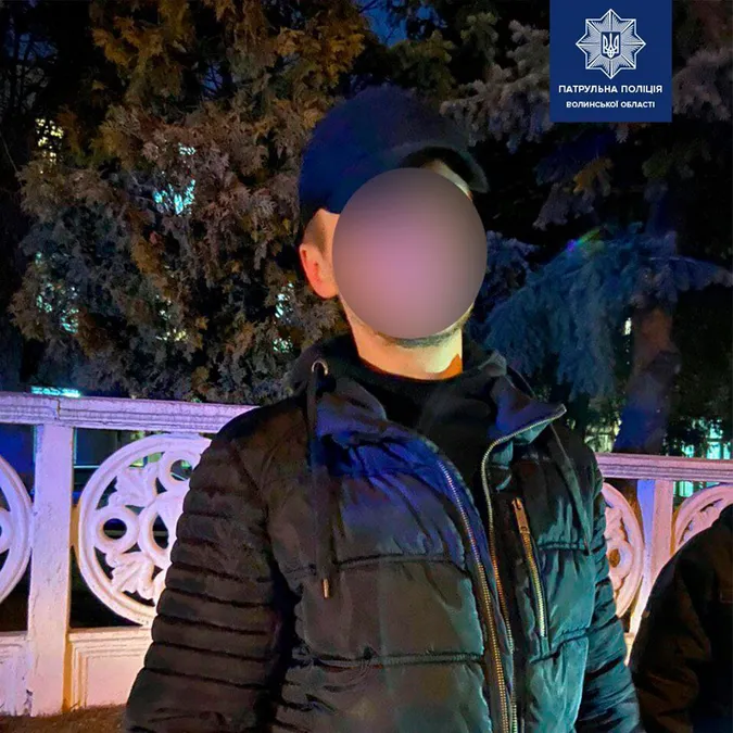Типу заблукав: луцькі патрульні затримали ймовірного крадія грошей
