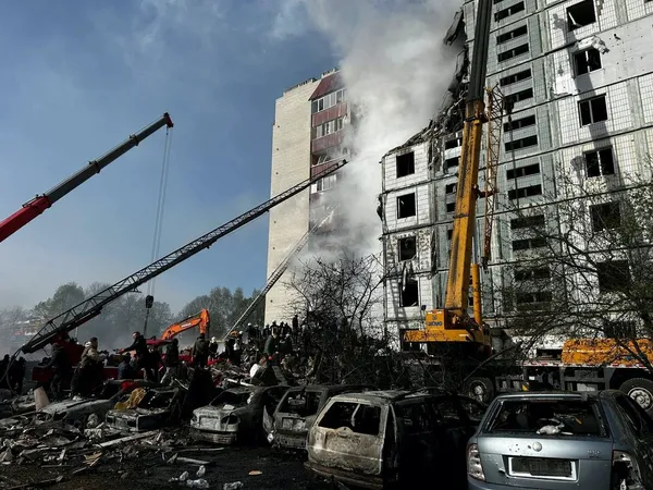 Photo: Press service of the State Emergency Service of Ukraine/Handout via REUTERS