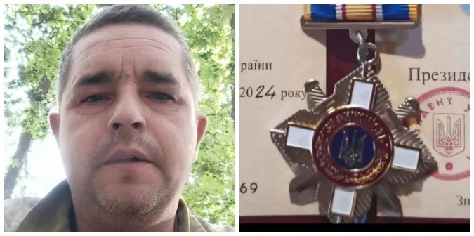 Зеленський нагородив орденом солдата з Волині