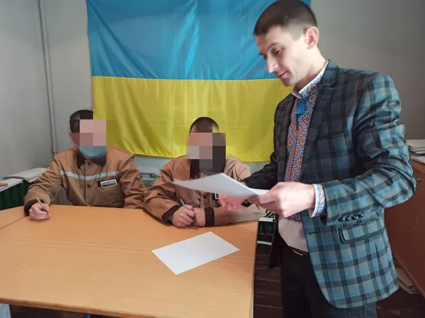 В'язні Луцького СІЗО долучились до написання диктанту національної єдності (фото)