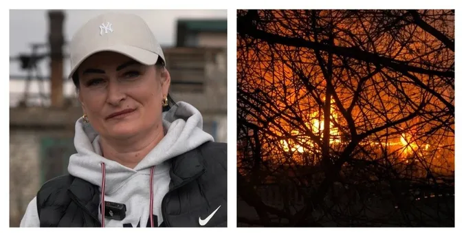 У селі біля Луцька жінка врятувала від пожежі сусідських дітей (фото)