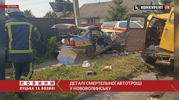 Одна загибла і семеро травмованих: у Нововолинську УАЗ розтрощив Opel (фото, відео)