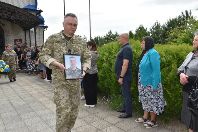 У Луцькому районі попрощалися із прикордонником Віталієм Півчуком (фото)