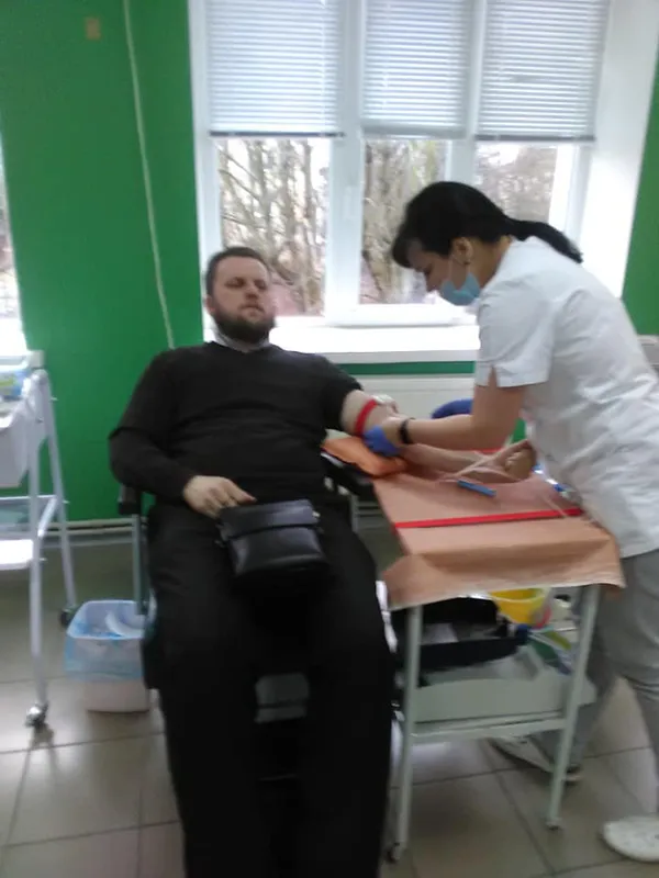 Волинські капелани здали кров для онкохворих дітей (фото)