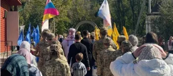У селі Гірка Полонка освятили Пантеон полеглих Героїв (фото)