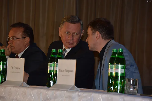 Микола Романюк «перекинувся» слівцем з Гіа Гецадзе