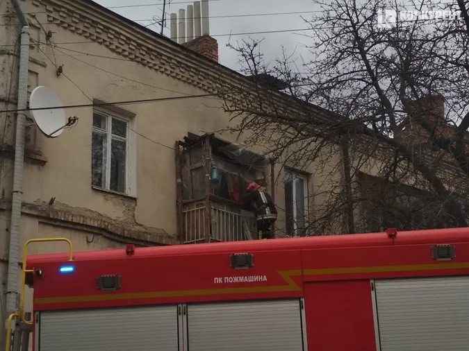 У центрі Луцька – пожежа через сковорідку (фото)