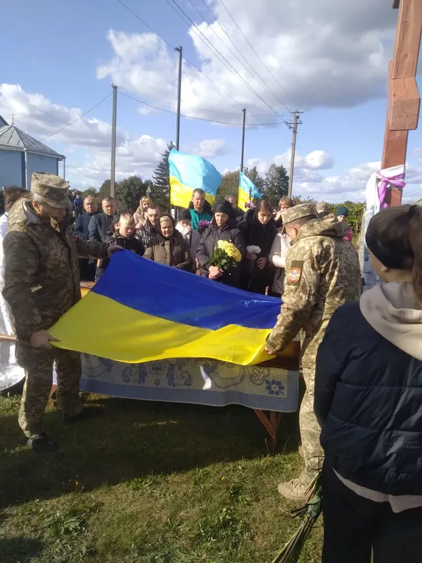 На Волині попрощалися з полеглим Героєм Валерієм Гонтою (фото)