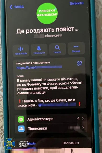СБУ заблокувала 26 телеграм-каналів, які допомагали ухилянтам уникати мобілізації (фото)