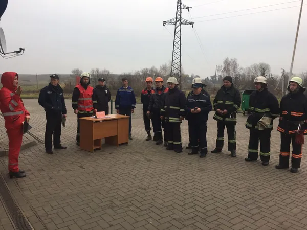 У селі на Волині «горіла» заправка (фото)