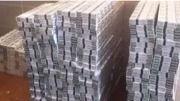 В «Ягодині» у кондиціонері автобуса знайшли понад 3 тисячі пачок сигарет (фото)