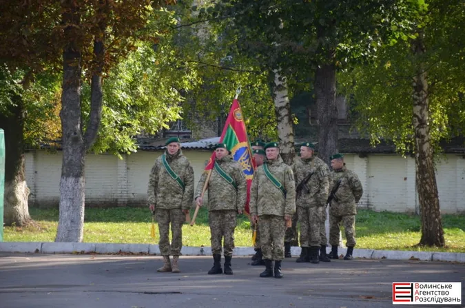 Як у Луцьку прикордонники святкують день Захисника України (фото)