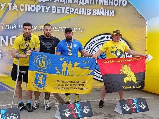 Ветеран з Волині здобув два «срібла» на змаганнях у Львові