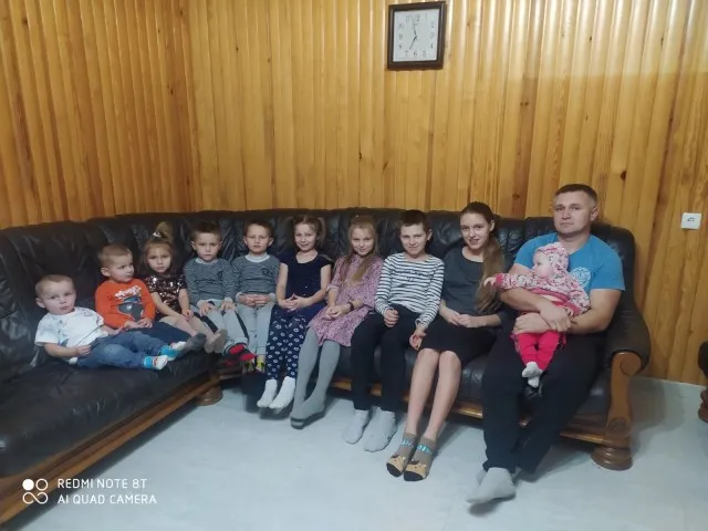 Волинянка, якій ставили діагноз безпліддя, народила одинадцяту дитину (фото)