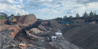 На Волині фірма добула понад 100 тисяч тонн корисних копалин без дозволів (фото)