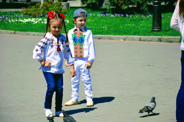 Вишиванки Театрального майдану Луцька (фоторепортаж)
