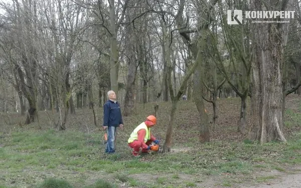 Представники топ-підприємств Волині почали прибирати луцький парк