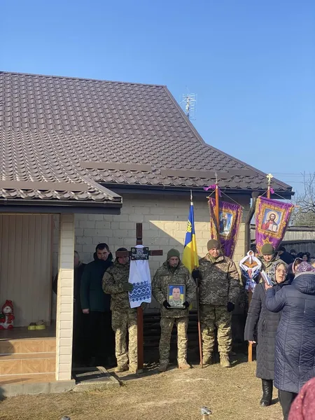 На Рівненщині попрощалися із загиблим волинянином Юрієм Кулішем (фото)