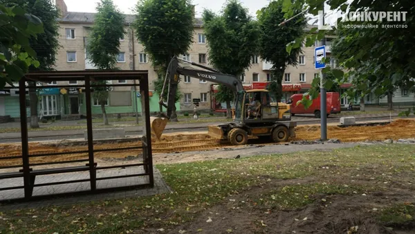 Каналізація, бордюри і поребрики: що зробили на проспекті Волі (фото, відео)