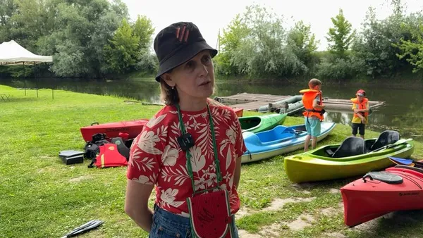 На Стиру в Луцьку провели байдарковий сплав для військовослужбовців і їхніх сімей (фото, відео)
