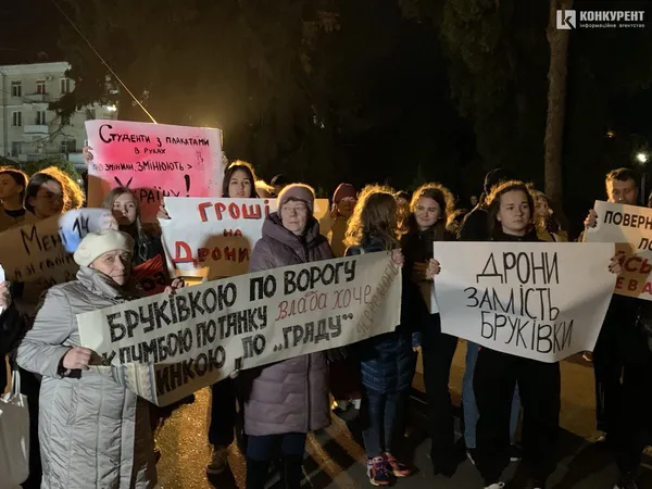 «Діти донатять, а влада кладе...»: у Луцьку знову акція проти витрат мерії (фото)