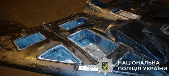 У Києві їздив автомобіль з «Шахедом» на даху (фото)