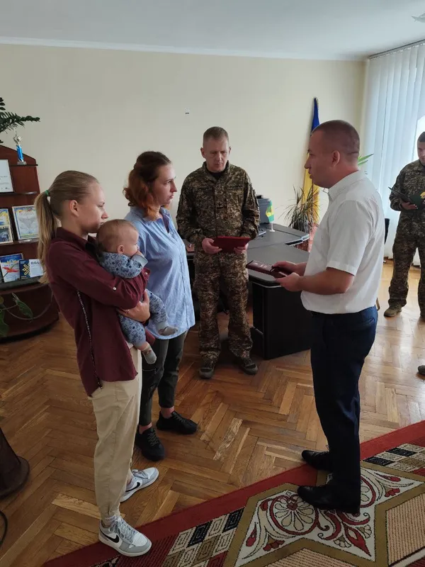 На Волині посмертно нагородили воїна Олексія Самарчука (фото)