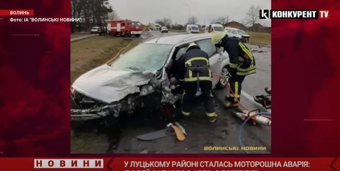 Зіткнення лоб в лоб: у Луцькому районі – смертельна ДТП (відео)