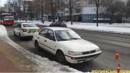 У Луцьку на проспекті Молоді збили жінку на пішохідному переході (фото)