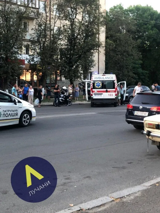 У Луцьку – аварія: постраждала дитина (фото)