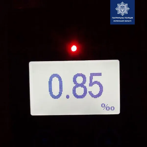 У Луцьку п’яний водій «чудив» на дорозі, а потім вискочив з авто і втікав від копів (фото)