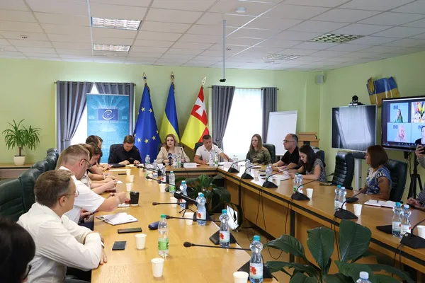 Учасники обговорення проєкту розвитку громади