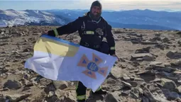 Луцький рятувальник підкорив Говерлу у свій день народження (фото)